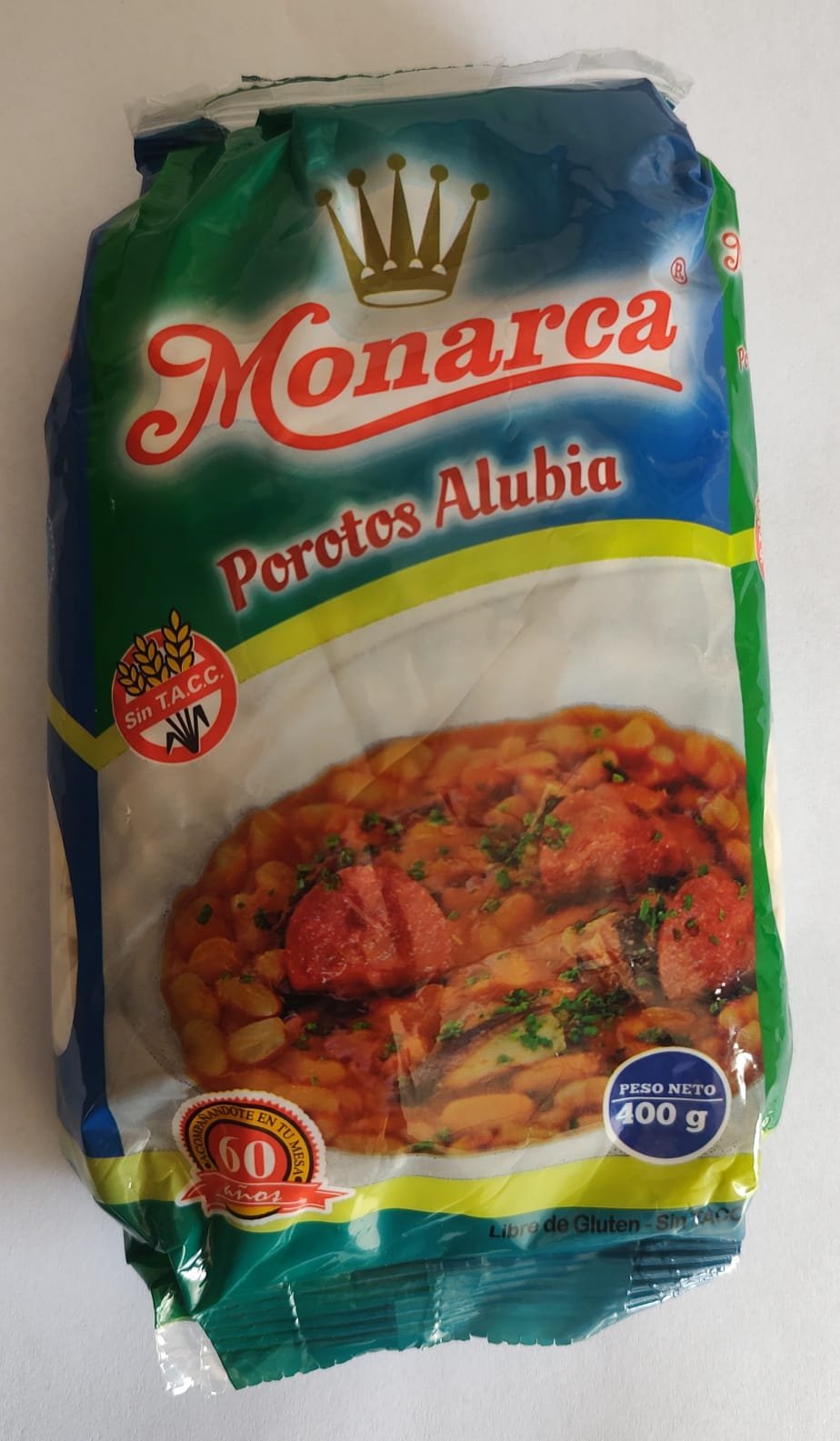 POROTO ALUBIA MONARCA X 400 GRS